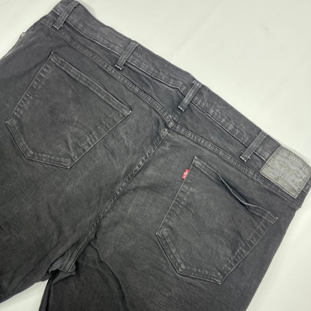 Levi's 541 Athletic Taper‎ Jeans Black 48x32 Mens Streetwear Denim